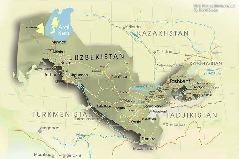 Узбекский выбор: США или Россия