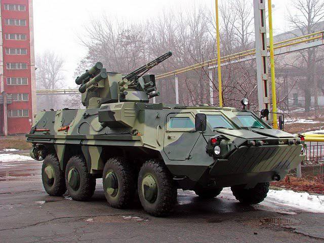 No porto de Odessa enviou o segundo lote de BTR-4 para o Iraque