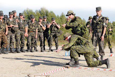 Украинские десантники приняли участие в учениях в Литве