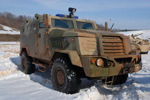 Special vehicle "Bear" SPM-3 will be included in the state defense order for 2013 for the Ministry of Internal Affairs of Russia
