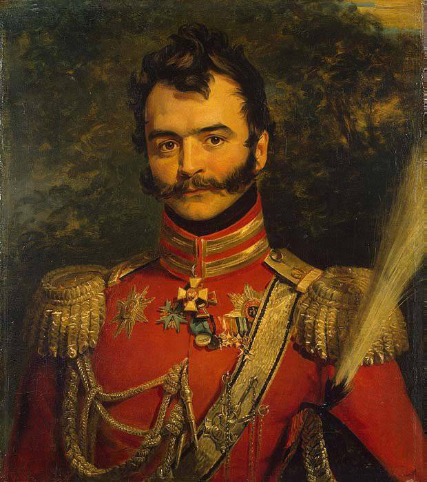 Kazak V. V. Orlov-Denisov - Held des Vaterländischen Krieges 1812 des Jahres