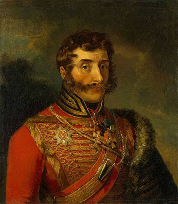 年度爱国战争1812的英雄I. S. Dorokhov的死后诉求