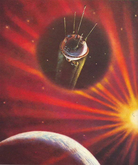 Outubro 4 - Dia das Forças Espaciais. 55 anos atrás, o primeiro satélite artificial da Terra do mundo, que abriu a era espacial na história da humanidade, foi lançado em uma órbita próxima da Terra.