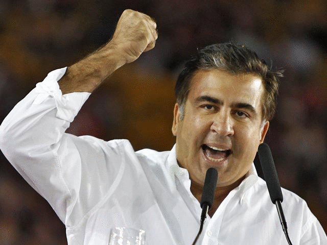 Saakashvili ist durchgesickert oder Bog für Bidziny