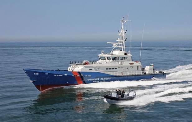 Ukrainan rajavartiolaitoksen merivartiostolle uusia aluksia