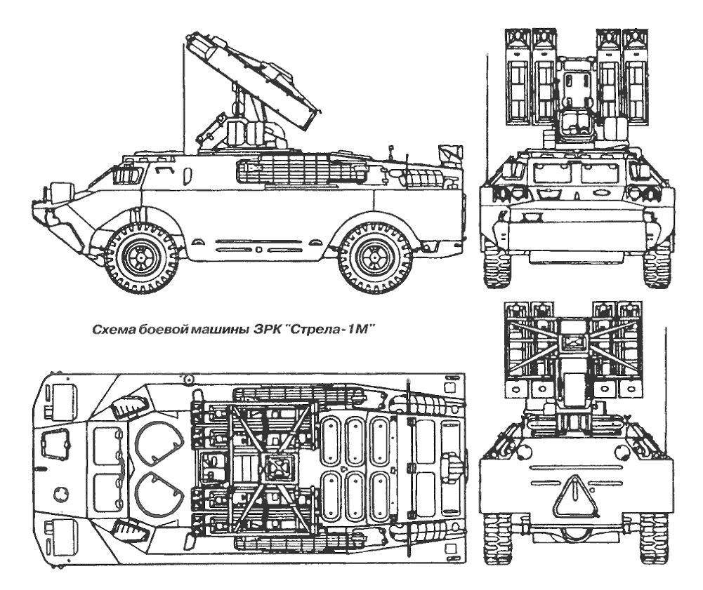 Брдм 1 чертеж