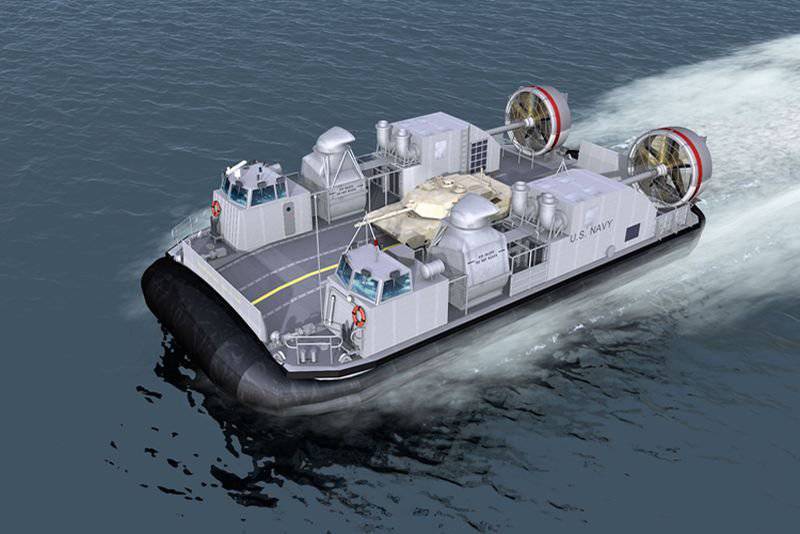 Connecteur navire à terre - Nouveau SAC LCAC pour la marine américaine