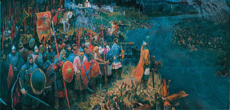"Standing on the Ugra" and the end of Horde rule in Russia
