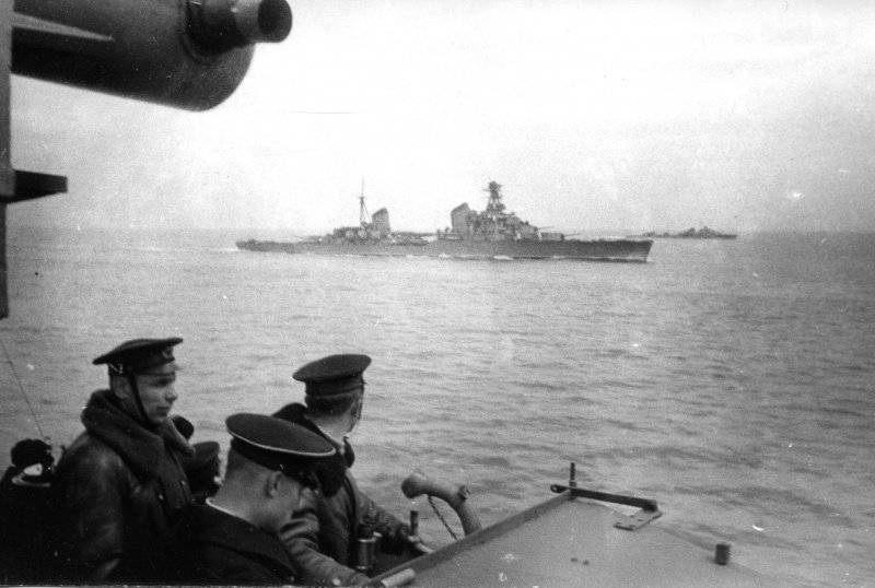 흑해 함대의 습격 작전. 2의 일부