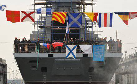La Armada rusa en los años 2014-2016 repondrá tres buques de apoyo trasero del tipo "Elbrus"