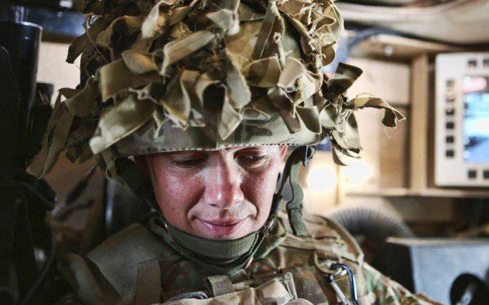 アフガニスタンのイギリス軍女性