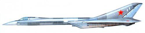 파일럿 Tu-135 폭격기