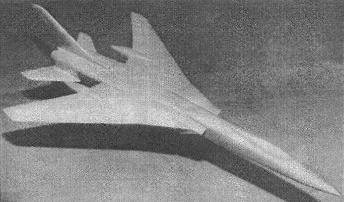 Bullying fighter-interceptor Tu-138 (prototype)