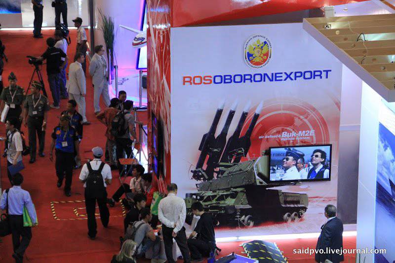 Indo-Defense-2012 exhibition in Jakarta. Air defense