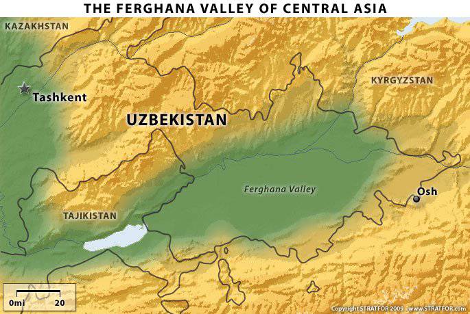 Fergana Valley: what does an American colonel write about
