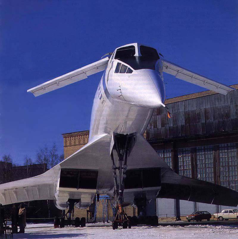 항공기 - 비행 실험실 Tu-144LL