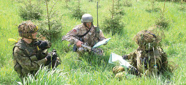 Alors que les armées invincibles des Estoniens et des Lettons se sont vantées