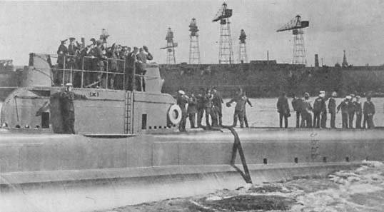 Первый в мире подводный минный заградитель "Краб". Часть 6. "Краб" становится в ремонт