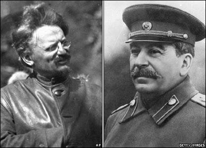 The end of the left opposition. How Stalin Trotsky beat