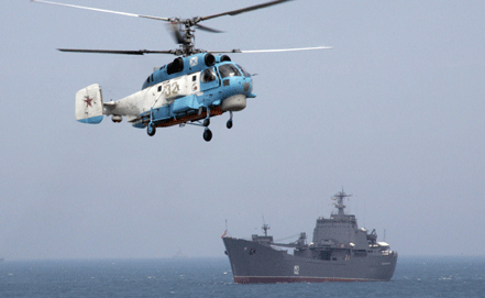 Le navi anfibie russe visiteranno il porto siriano di Tartus