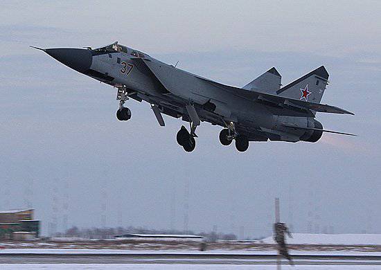 Il gruppo aereo Kansk del Central Military District è completamente equipaggiato con gli intercettori da combattimento MiG-31BM potenziati