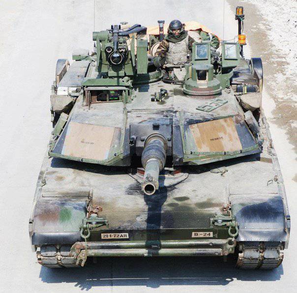 탱크 M1A2 SEP "Abrams"예약 분석