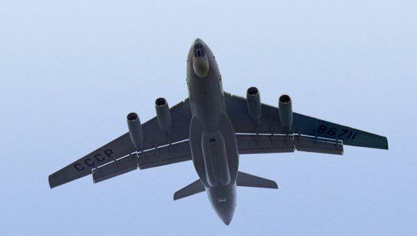 IL-76MD realizó el primer vuelo largo en el marco de las pruebas de fábrica.