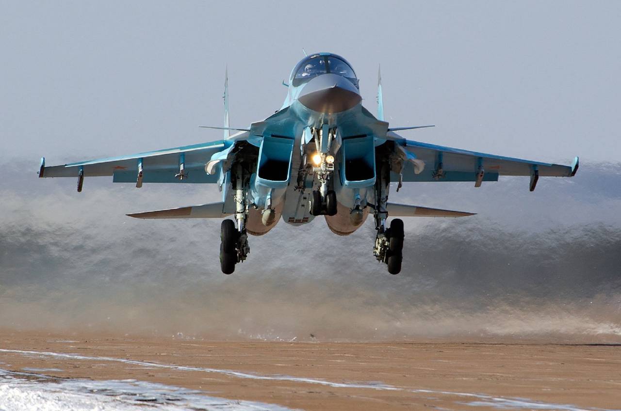 En el período invernal de entrenamiento, el tiempo de vuelo de las tripulaciones de la Fuerza Aérea Rusa se completó en su totalidad.