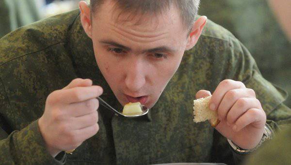 The Russian army will switch to a buffet system