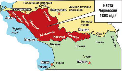 "Circassia sollte innerhalb seiner Grenzen territorial wiederhergestellt werden, und ich sehe keine Alternative dazu."