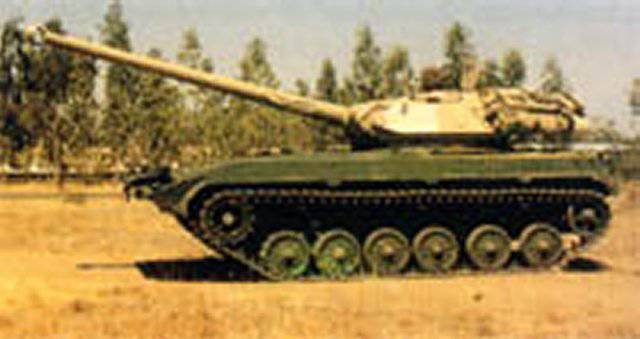 Tanque leve indiano baseado em BMP