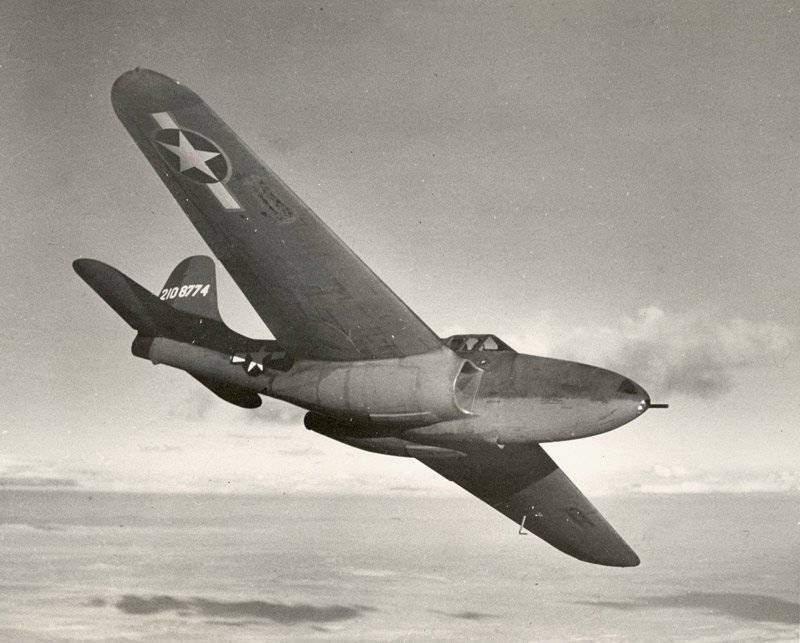 American jet aircraft Bell P-59A Airacomet