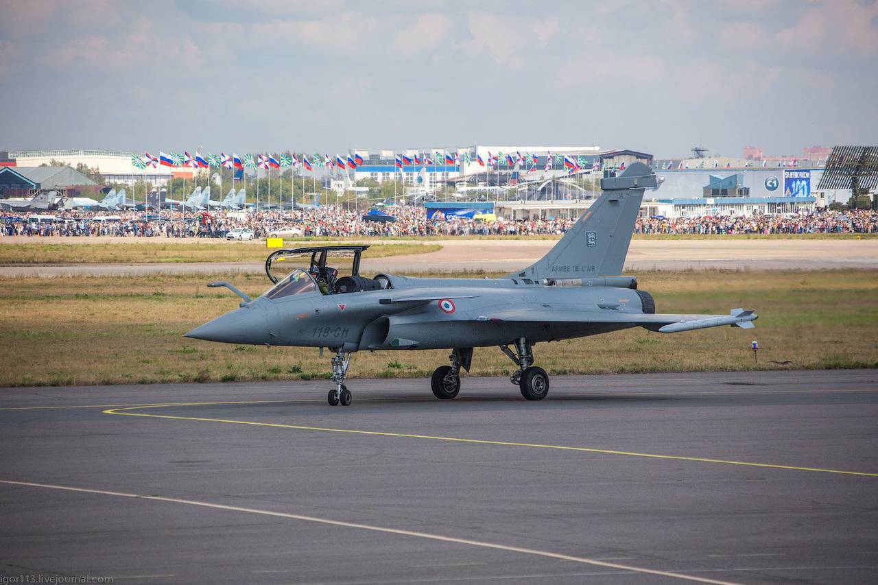 French multipurpose fighter Dassault Rafale