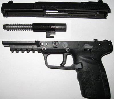 Five-seveN pistol chambered for 5,7x28