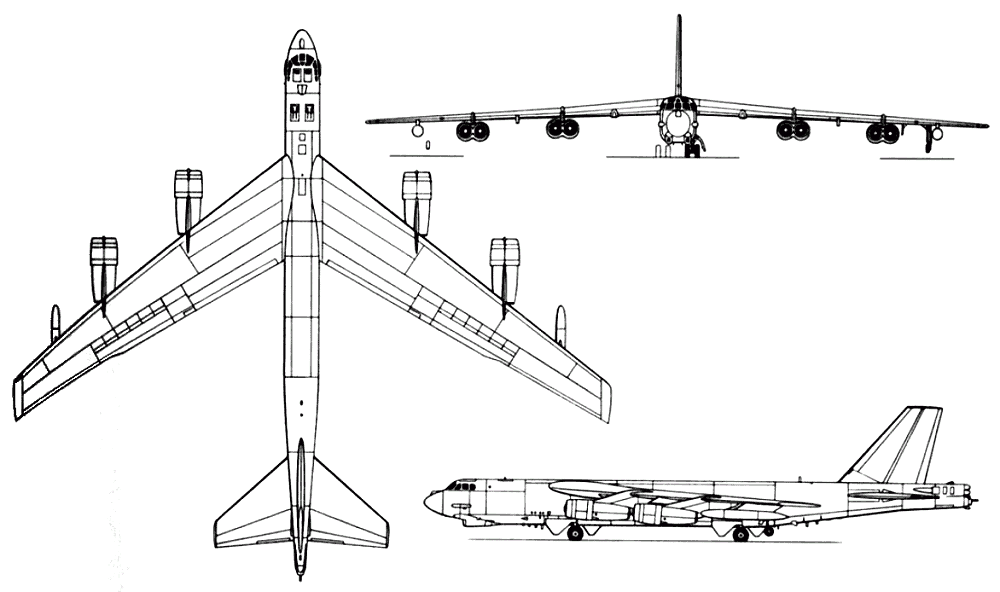 Boeing B-52 Stratofortress, полвека на службе (часть 1) .