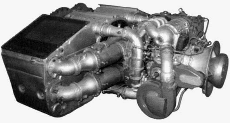 Motor de turbina a gás GTD-700