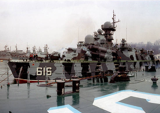 The missile hovercraft of the Black Sea Fleet “Bor” will take part in the international exhibition in Istanbul