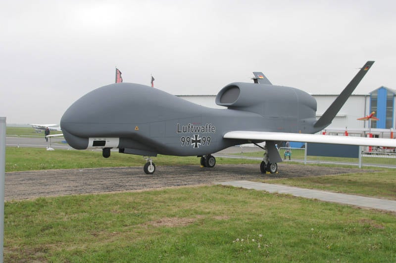 Command of the German Air Force plans to adopt the first Euro Hawk RQ-4E UAV in September