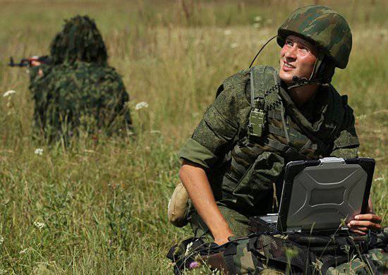 Signal operators of the Southern Military District are developing the satellite communication stations of the 5 generation Belozer