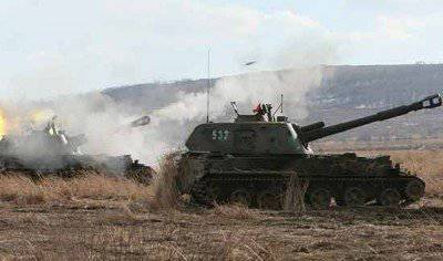 Field exercises of artillery units are held in the Chechen Republic