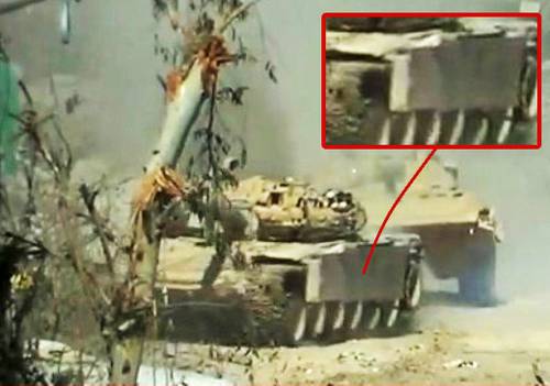 Syrians have created a new defense for their T-72