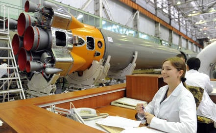 在俄罗斯建立了一个新的火箭发动机
