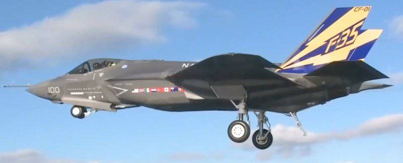 "Lockheed Martin" promete consertar o gancho de freio F-35C