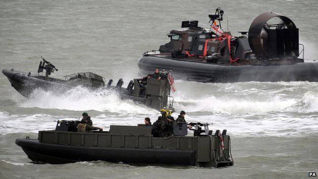 Los mayores ejercicios militares comenzaron en Gran Bretaña.