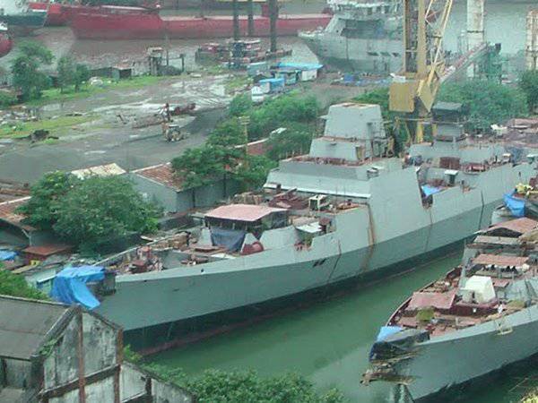 Россия поможет Индии в строительстве четырех эсминцев проекта 15В