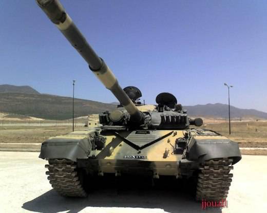 Nizhny Tagil modernization of the T-72 defeats the "alien" from South Africa in Algeria