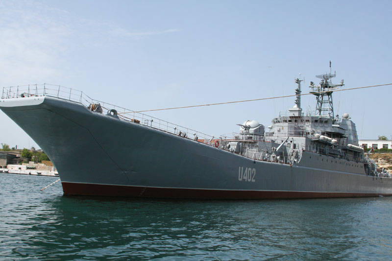 BDK "Konstantin Olshansky" after factory repair went to sea for sea trials