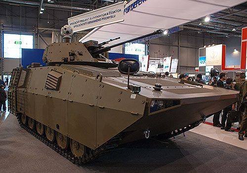 Slovak modernization of BMP-2