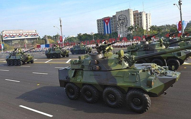Cuban armored vehicles based on the BTR-60