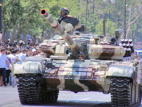 Azerbaijan version of the modernization of the tank T-72 to the level of Aslan